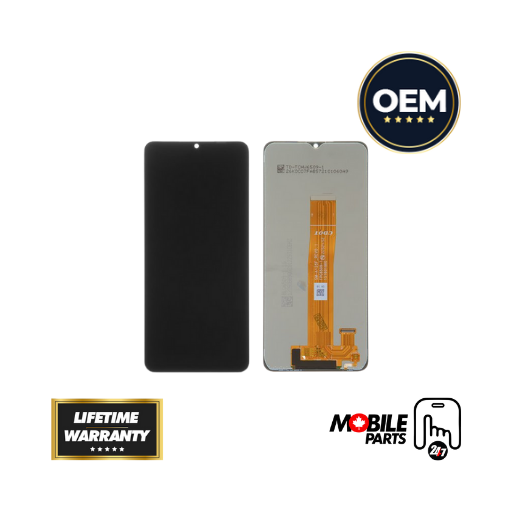 samsung galaxy a12 oled assembly without frame (glass change)