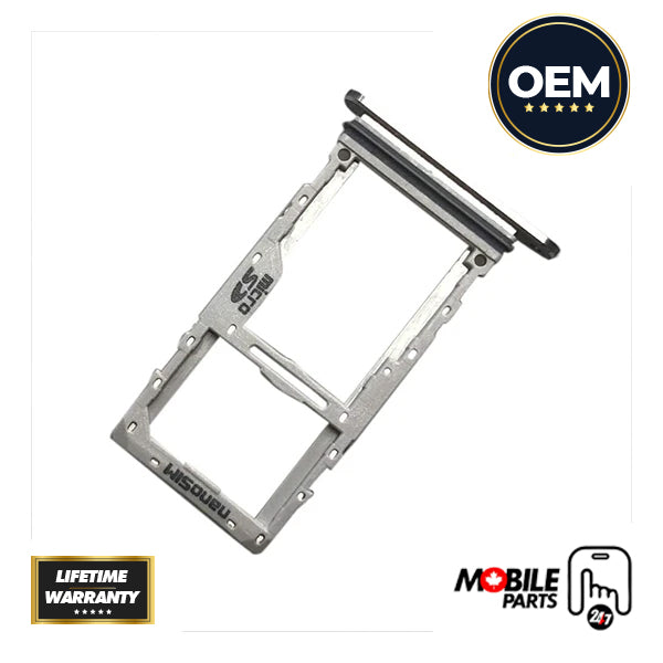 lg velvet 5g sim tray original (black)