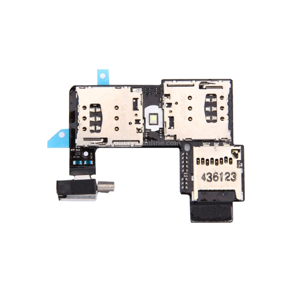 motorola moto g2 sim tray original (black)