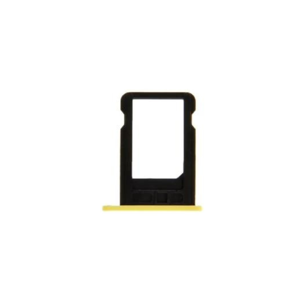 iphone 5c sim tray oem (yellow)