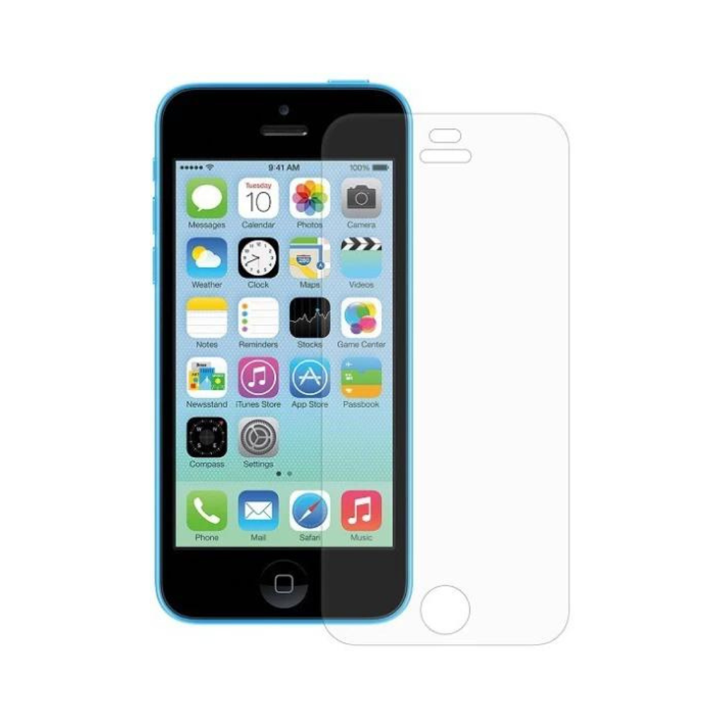 iphone 5c tempered glass (9h / high quality)