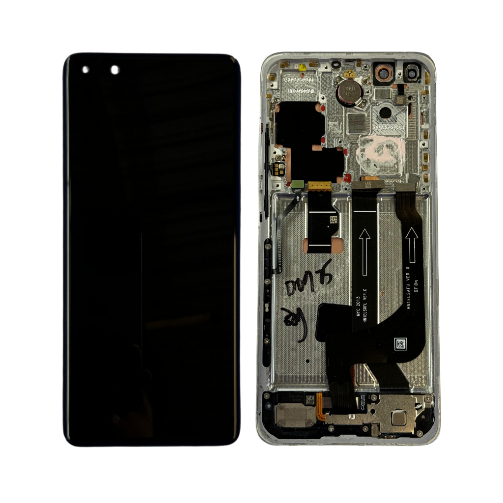 huawei p40 pro lcd assembly original pulled lcd (b grade) with frame