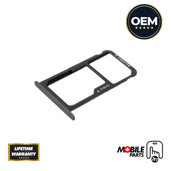 huawei p9 lite sim tray original (black)