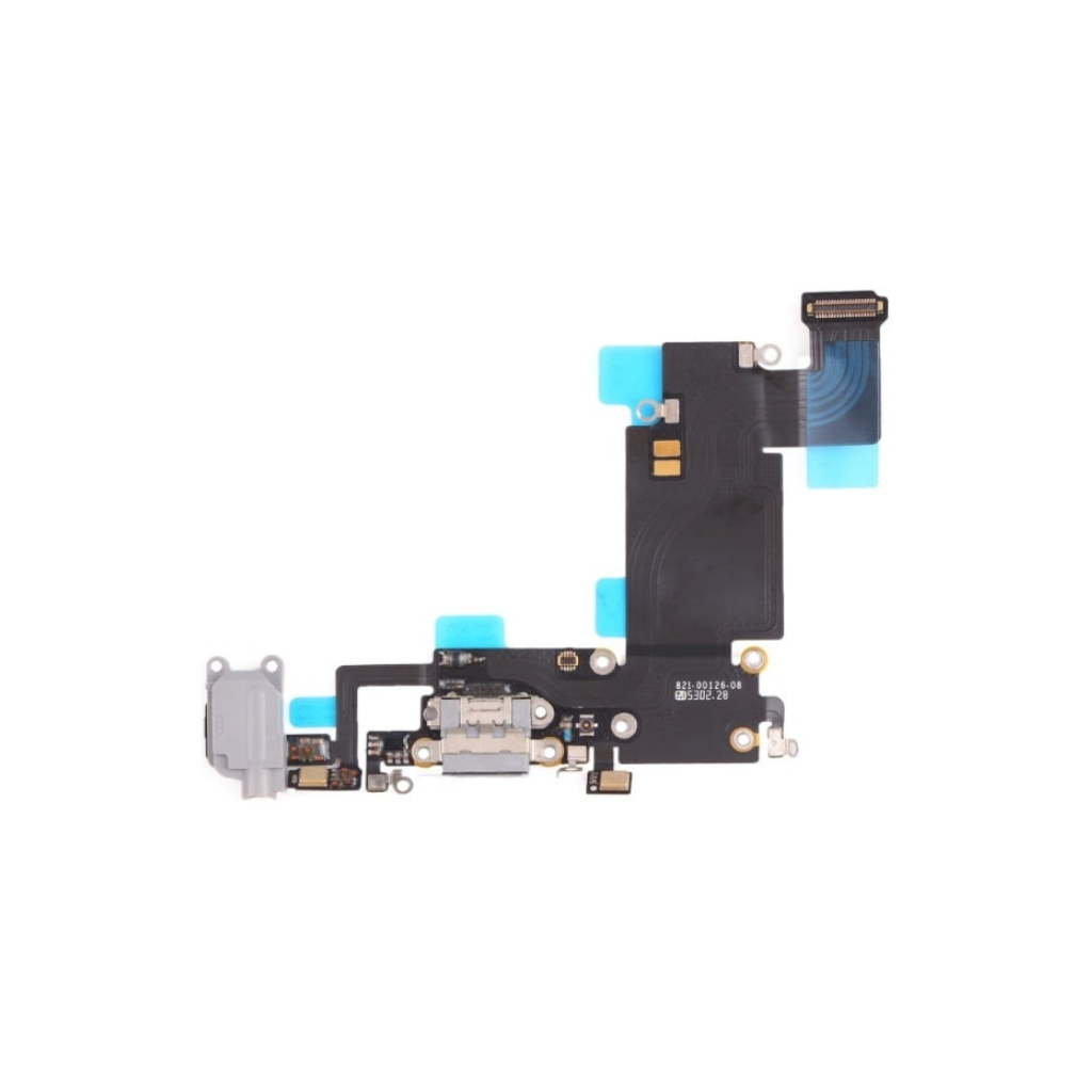 iphone 6p charging port flex oem (white)