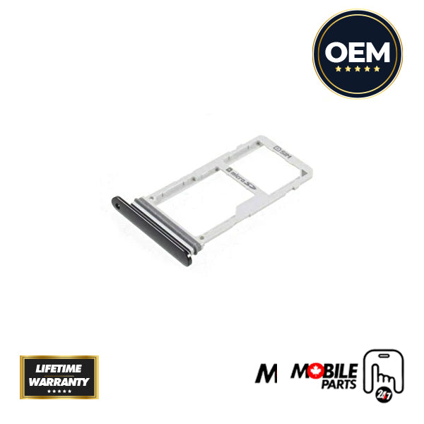 lg v30 sim tray original (black)