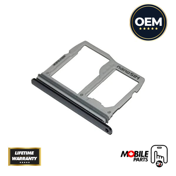 lg g6 sim tray original (black)