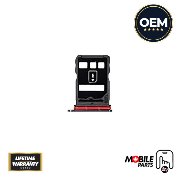 huawei p40 sim tray original (black)