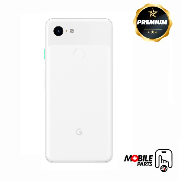 google pixel 3 back cover with camera lens (white)