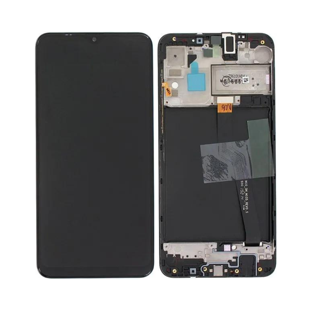 samsung galaxy a10 lcd assembly with frame (glass change)