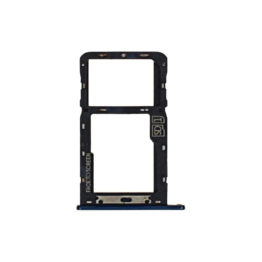 motorola moto g7 power sim tray original (ceramic black)