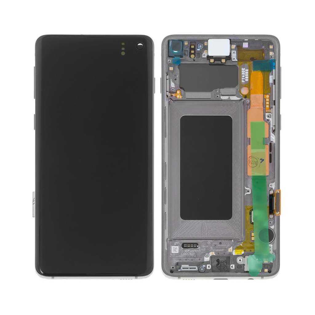 samsung galaxy s10 original pulled oled assembly with frame (a grade)