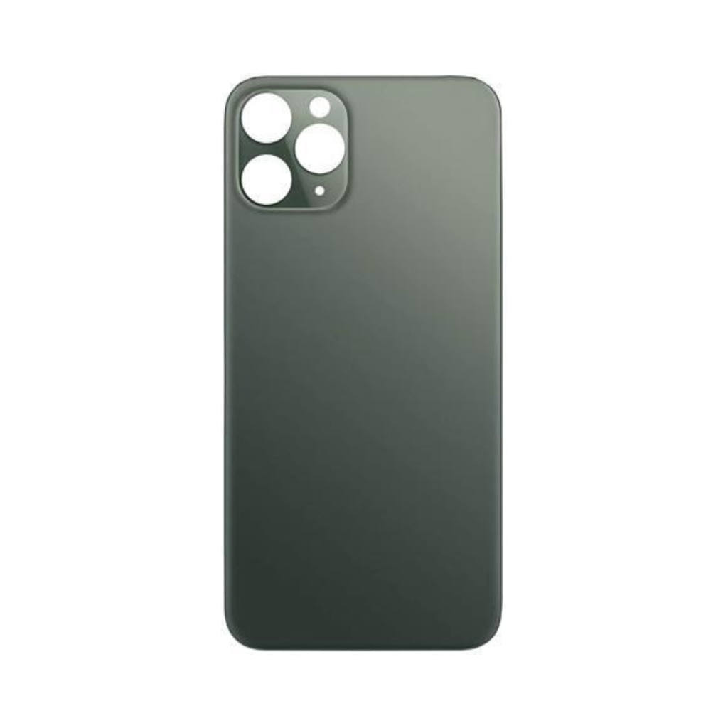 iphone 11 pro max back glass (midnight green)