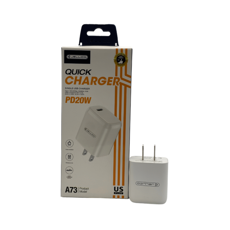 jellico a73 pd 20w type c quick charger