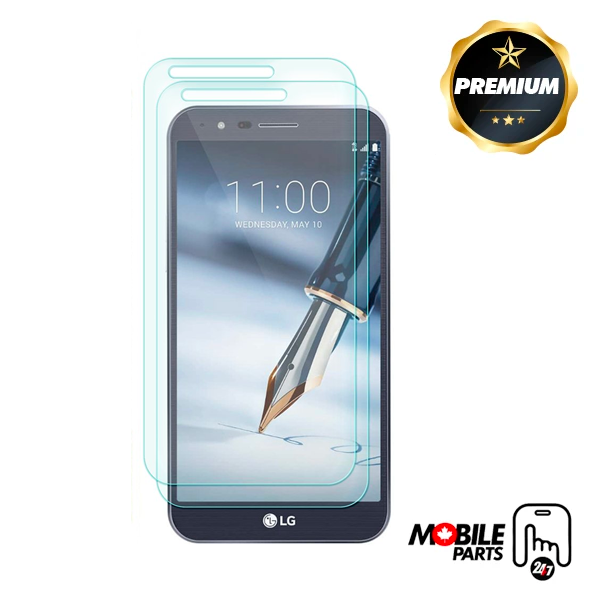 lg stylo 3 plus tempered glass (9h/regular)