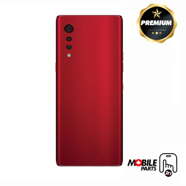 lg velvet 5g back cover (red)