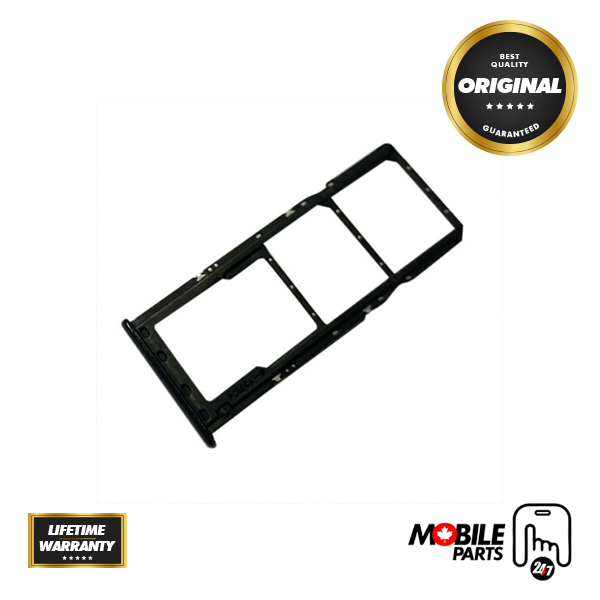 samsung galaxy a51 dual sim tray original (black)