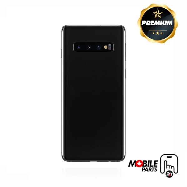 samsung galaxy s10 back cover with camera lens (prism black)