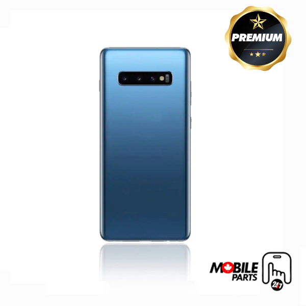 samsung galaxy s10 plus back cover with camera lens (prism blue)