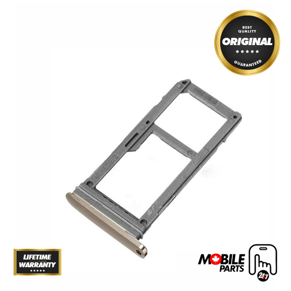 samsung galaxy s7 edge sim tray original (gold platinum)