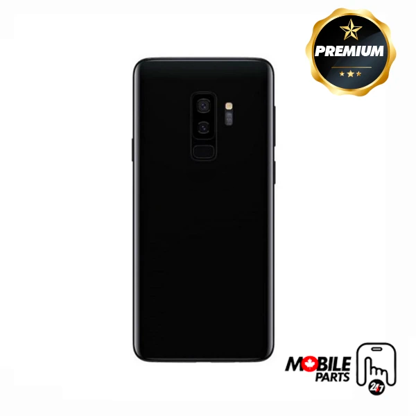 samsung galaxy s9 plus back cover with camera lens (midnight black)