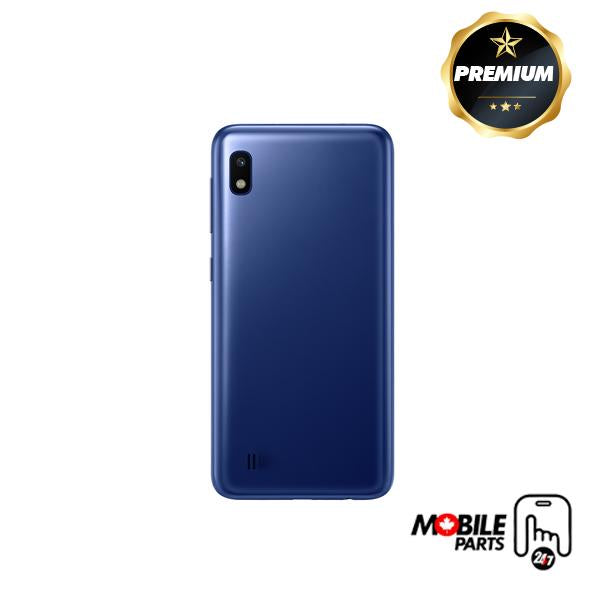 samsung galaxy a10 back cover with camera lens (blue)