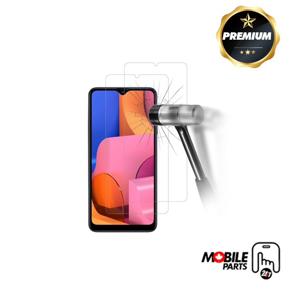 samsung galaxy a20s tempered glass (9h / high quality)