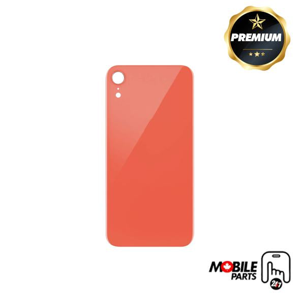 iphone xr back glass (coral)