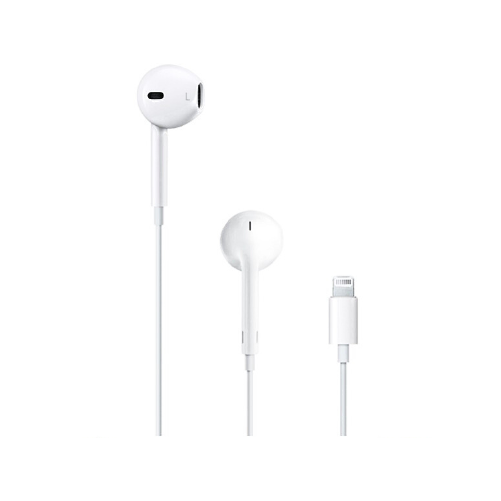 original pulled earphones with lightning connector