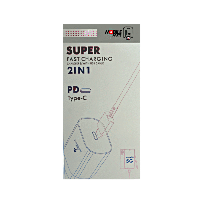 super fast charging type c combo in retail packaging