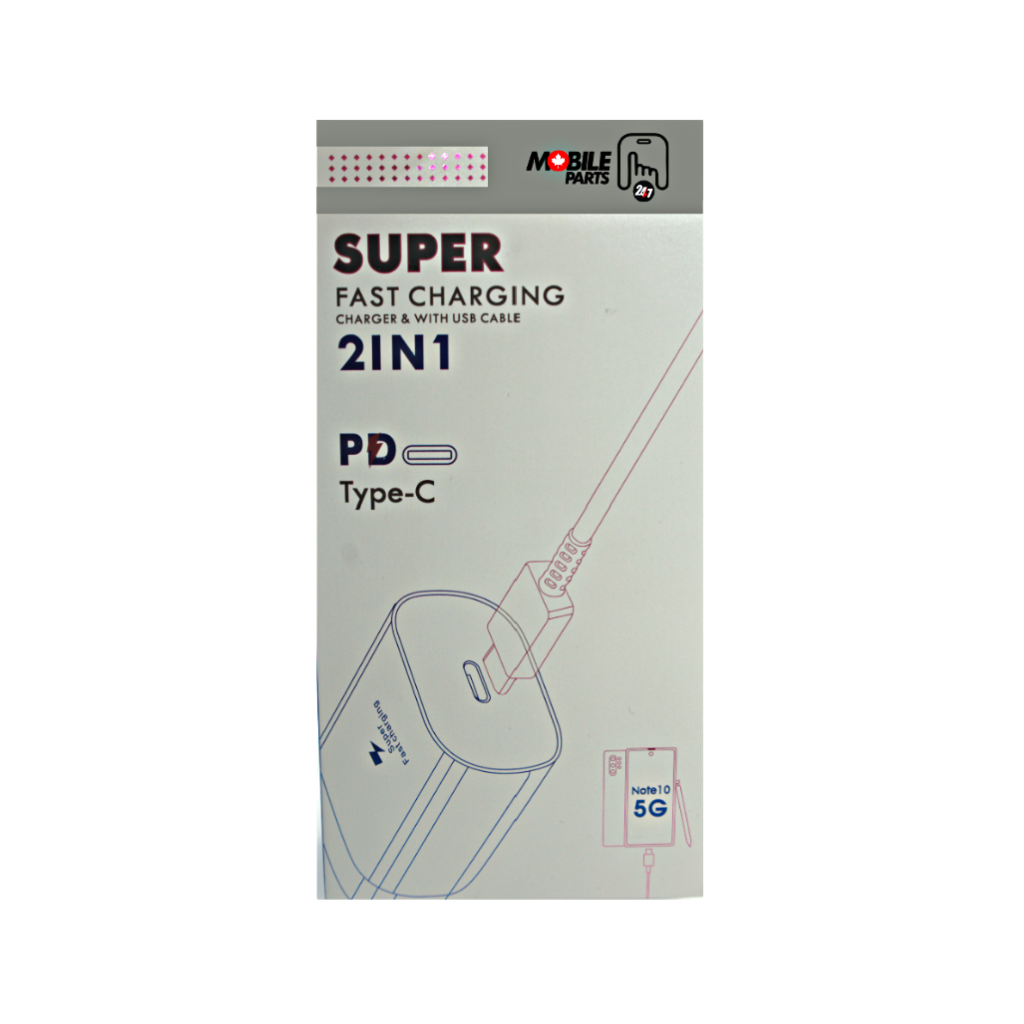 super fast charging type c combo in retail packaging