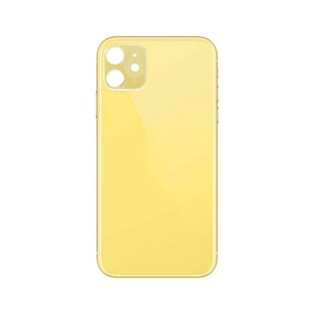 iphone 11 back glass (yellow)