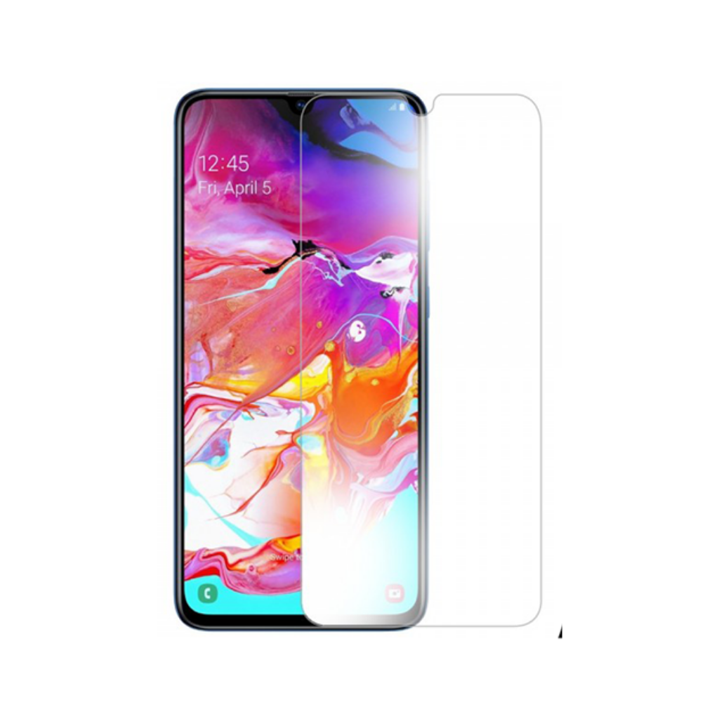 samsung galaxy a70 tempered glass (9h / high quality)